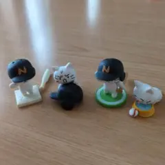 猫ピッチャー　ミニフィギュア