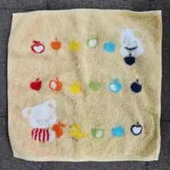 【美品】ファミリア　タオルハンカチ