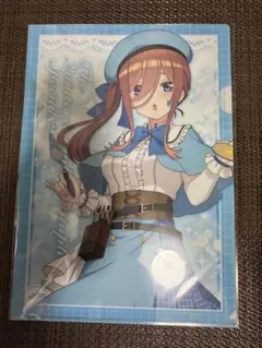 五等分の花嫁　画家　クリアファイル　三玖