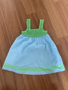 GAP 2y水色ワンピース