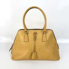 PRADA プラダ レザー トートバッグ イエロー レディース ブランド