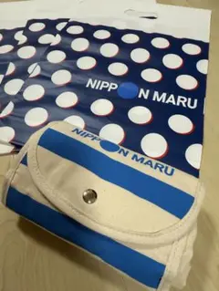日本丸　エコバッグ　ショップ袋３枚付き　未使用品