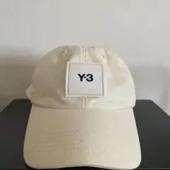 最終セール Y-3 クリーム色 キャップ 調整可能