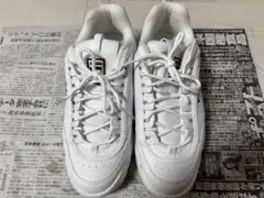 FILA ホワイト スニーカー　27.0