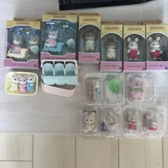 シルバニアファミリー 人形セット 未使用　赤ちゃん　まとめ売り　ふたごちゃん