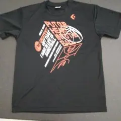 メンズバスケットボールグラフィックTシャツ 黒　コンバース