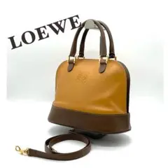 LOEWE オールド ロエベ アナグラム ブガッティ ショルダーバッグ