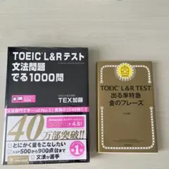TOEIC L&R テスト 文法問題でる1000問＋金のフレーズ