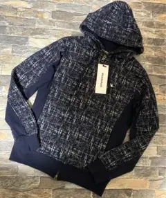 【新品】1PIU1UGUALE3 RELAX/ツイード ジャージ パーカー M