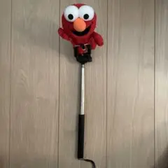 自撮り棒　エルモ付き