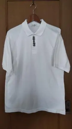 GENT'S ホワイトポロシャツ 　LLサイズ　美品