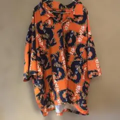 PACO ドラゴン柄 アロハシャツ 5XLT古着