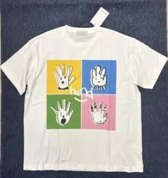 ★新品、未使用★ アダムエロペ マイイノセンス Tシャツ メンズ Lサイズ 白