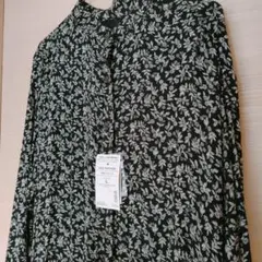 新品●L●RAG MACHINE●ロングワンピース●花柄●マキシ●ブラック