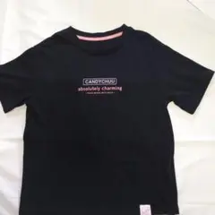 美品です　CANDYCHUU ブラック Tシャツ
