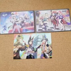 原神崩壊スターレイル名古屋 ポップアップ クリアカード ポストカード フライヤー 原神 崩壊スターレイル 崩スタポップアップストア ポストカード