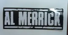AL MERRICK ロゴマークカッティングステッカー人気商品