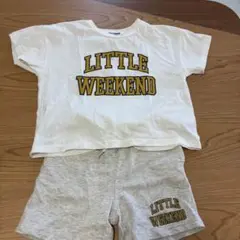 【110サイズ】LITTLE WEEKEND Tシャツ＆ショパン　セットアップ
