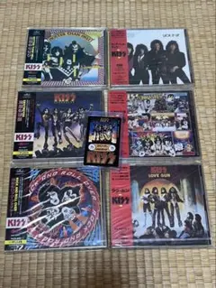 kiss 限定使用済テレカ付き　未開封CD6枚