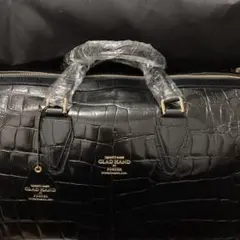 希少✨ポーター × GLAD HAND ボストンバッグ 総柄 2way 大容量 GLAD HAND 【Medium】GLAD × PORTER GH - BAGGAGE (BLACK