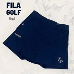 【FIlA GOLF】ゴルフウェア　キュロット　ロゴ入り　UVカット　新品