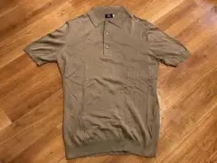 Maker's Shirt鎌倉　SUVIN 30G ニットポロシャツ　S 古着