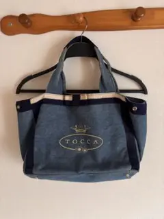 TOCCA デニムブルー トートバッグ