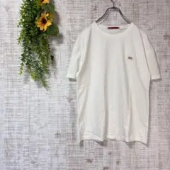 ZARA ロゴTシャツ Mサイズ 白 無地 シンプル 半袖 未使用 美品