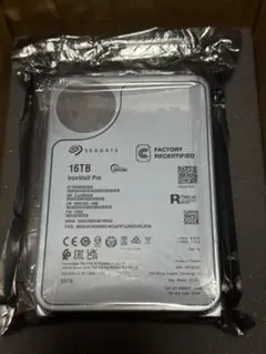 Seagate IronWolf Pro 16TB HDD 再認定品