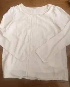 まとめ買い割引OK Honeys 薄手ブラウス プルオーバー 白
