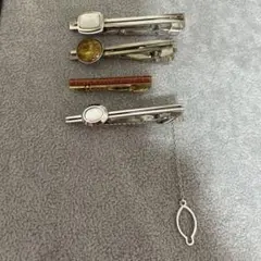 ネクタイピン 4本セット デザイン異なる