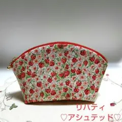 ☆リバティ アシュテッド☆ハンドメイドポーチ
