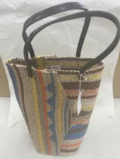 マルチカラーストローバッグ　新品未使用