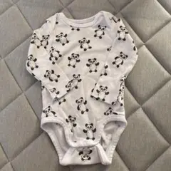 ベビー　ロンパース　4-6M パンダ　男の子　女の子　H&M 2枚セット