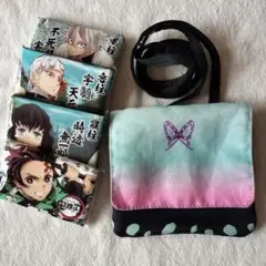 セール 美品☆ 胡蝶しのぶ 鬼滅の刃 どこでもポケット 移動ポケット ポシェット