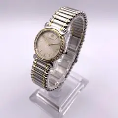 【美品・稼働品】クレドール CREDOR セイコー リネアクルバ ダイヤ 18K