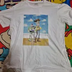 ユニクロ トイ・ストーリー ピクセルアート Tシャツ