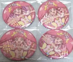 送込】プリティストア販売SelectColors缶バッジ"キュアスター"4個