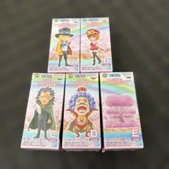 ワンピース ワールドコレクタブルフィギュア-カマバッカ王国- 全5種セット