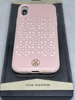 VIVA MADRID フラワーパターン iPhoneX用ケース