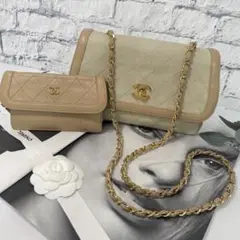 CHANEL シャネル マトラッセ ココマーク チェーンショルダー A0030