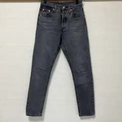 Levi's 501 スキニー　ブラックデニム