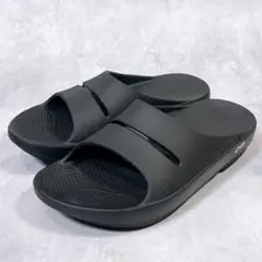 ☆ほぼ新品☆【ウーフォス】リカバリーサンダル (24) OOAHH ウーアー　黒