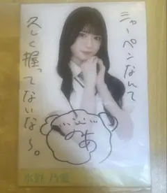 水野乃愛サイン入りあり！RainTree 写真 2025 3種セット