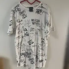 PUBLISH グラフィティオーバーサイズTシャツ L