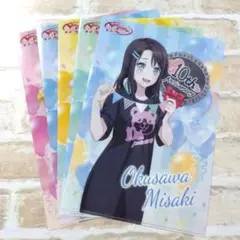 バンドリ ファミマ クリアファイル コンプリート 5枚セット