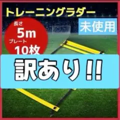 【訳あり！】新品未使用　トレーニングラダー 5ｍ スポーツ　トレーニング　瞬発力