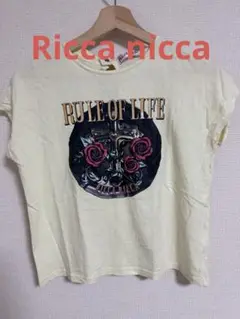 【Ricca nicca 】RULE OF LIFE Tシャツ 半袖