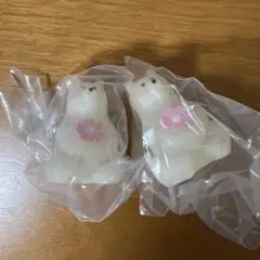 ポーラーベアバンク ライトマスコット　お花のくま 2個セット