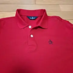 Munsingwear レッド ポロシャツ LL